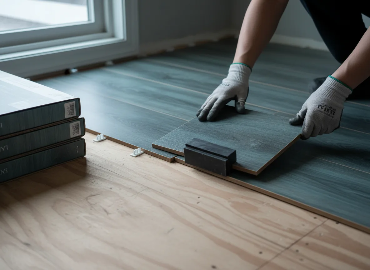Luxury Vinyl Plank Installation company in Dover, OK